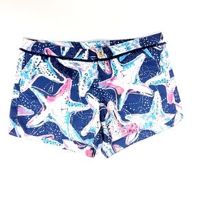 Lilly Pulitzer, Indigo Star Struck Adie Short - Women's Size 10